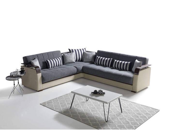 L-Form Sofa mit Bettfunktion L-Form Sofa mit Bettfunktion von jolondo