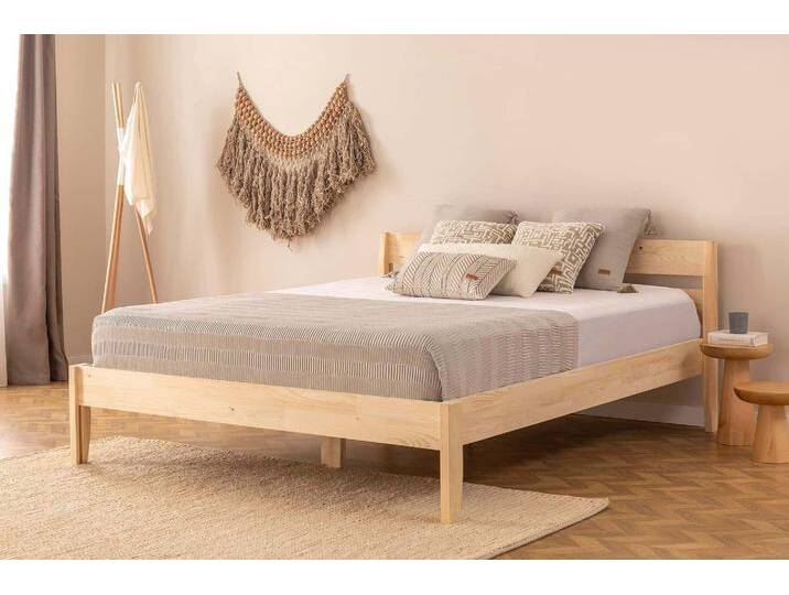 Naturholz Bettgestell 160x200 cm Naturholz Bettgestell 160x200 cm von jolondo