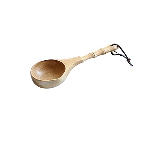jonam Löffel Wasserschaufel Stil Bambus Wasserpfanne Bailer Suppe Löffel Holz Geschirr Kochwerkzeuge Küchengeräte von jonam
