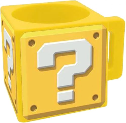 Mario Fragezeichen Cube Tasse, 290 ml von joojee GmbH