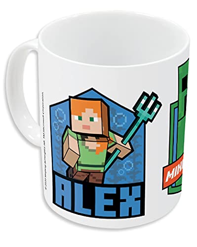 Minecraft Alex Steve Creeper | Tasse [325ml] von joojee GmbH