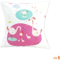 Limited Edition Flamingo Square Kissen von joom