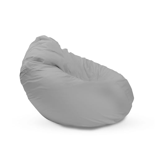 joyfill® XXL Sitzsack Kinder ÖKO-TEX Zertifiziert & 100% Made in Germany I Extra leise & Schadstofffreie Mikroperlen I Kinder Sitzsack XXL mit weichem Baumwollbezug ideal für Jungen & Mädchen von joyfill