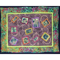 Handgemachte Kunst Quilt - Fenster 2013 von joystrings