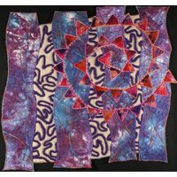 Handgemachte Kunst Quilt - Zen Spirale Handgemachte Kunst Quilt - Zen Spirale von joystrings