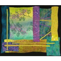 Handgemachter Kunst Quilt - Busy Betty Handgemachter Kunst Quilt - Busy Betty von joystrings