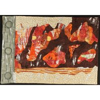 Handgemachter Kunst Quilt - Distress Handgemachter Kunst Quilt - Distress von joystrings