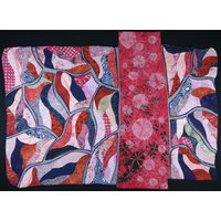 Handgemachter Kunst Quilt - Fluss Der Roten Handgemachter Kunst Quilt - Fluss Der Roten von joystrings