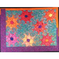Handgemachter Kunst Quilt - H1N1 Handgemachter Kunst Quilt - H1N1 von joystrings