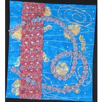 Handgemachter Kunst Quilt - Knit 2 Handgemachter Kunst Quilt - Knit 2 von joystrings