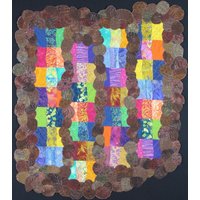 Handgemachter Kunst Quilt - Meine Familie Ist Falsch von joystrings