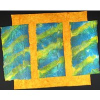 Handgemachter Kunst Quilt - Seidige Güte Handgemachter Kunst Quilt - Seidige Güte von joystrings