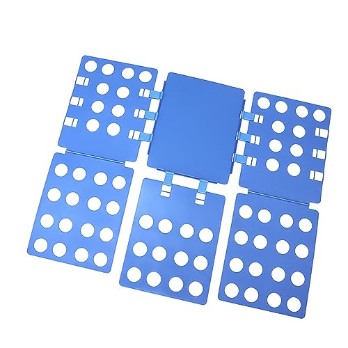 Haushalt Große Falten Kleidung Board Extra Lazy Faltbrett Kleidung Falten Lagerung Board 8 Farben Einfach zu Falten Kleidung-blau von joyxiwa