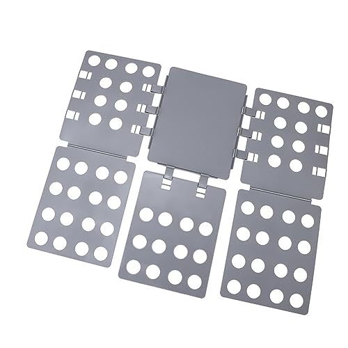 Haushalt Große Falten Kleidung Board Extra Lazy Faltbrett Kleidung Falten Lagerung Board 8 Farben Einfach zu Falten Kleidung-grau von joyxiwa