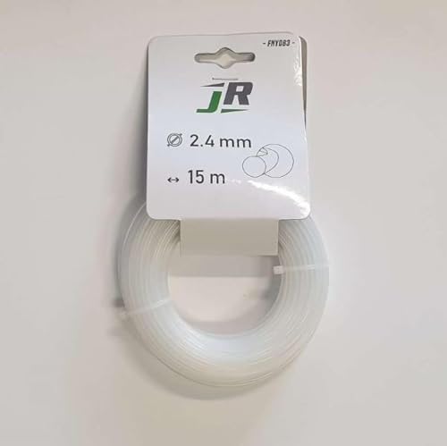 JR - FNY083 - Garten - Nylondraht 2,4 mm - rund von JR Motoculture