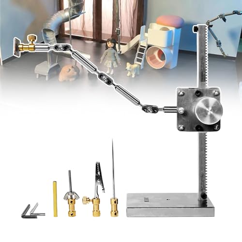 Stop Motion Armature Kit–Stop-Motion-Animations-Motion-Rig,Armunterstützung für die Bewegung von Charakteren|5 Anschlüsse im Lieferumfang enthalten|Armlänge:25cm|Maximale Nutzlast:150–300g,H:26cm von json2xml