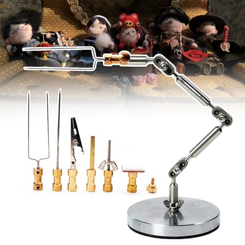 json2xml Stop-Motion-Animationsset – Studio-Stop-Motion-Rig-Arm – 25 cm Edelstahl-Rig-Arm – DIY-Armature-Rigging-System, komplett mit 5 Anschlüssen für Nahtlose Charakterbewegung json2xml Stop-Motion-Animationsset – Studio-Stop-Motion-Rig-Arm – 25 cm Edelstahl-Rig-Arm – DIY-Armature-Rigging-System, komplett mit 5 Anschlüssen für Nahtlose Charakterbewegung von json2xml