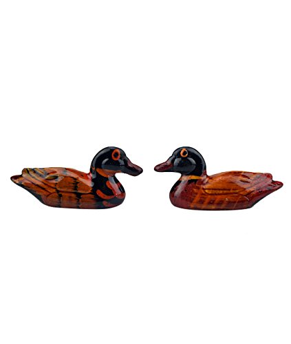 Feng Shui Pair Mandarin Ducks Love & Fidelity/resin Y1204+Free Mxsabrina Red String Bracelet by juanxian von juanxian