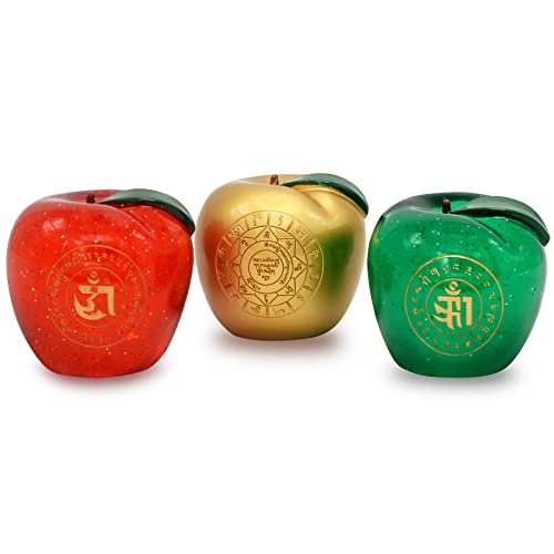 juanxian Trinity Of Apples Apfelfiguren, Sammlerstücke für Heimdekoration W5378 von juanxian