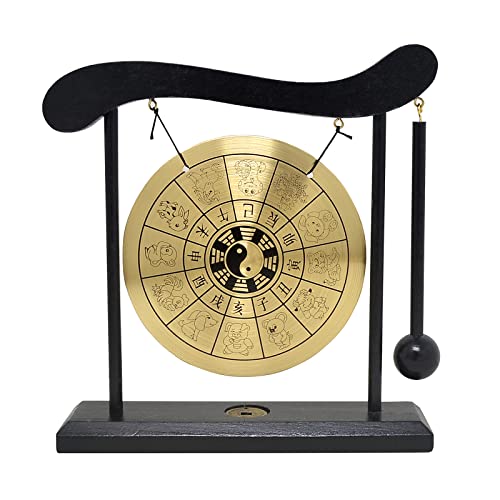 juanxian Zen Art Feng Shui Tisch-Gong aus Messing (W1649) von Juanxian