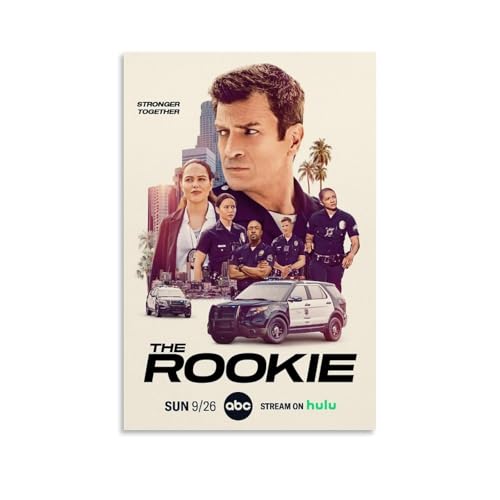 juaseehke Poster, Motiv: The Rookie Season 5, dekoratives Leinwandposter, ästhetischer Poster, Wandkunst, Dekor-Poster, 30 x 45 cm, ungerahmter Stil juaseehke Poster, Motiv: The Rookie Season 5, dekoratives Leinwandposter, ästhetischer Poster, Wandkunst, Dekor-Poster, 30 x 45 cm, ungerahmter Stil von juaseehke