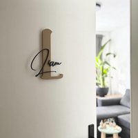 Personalisierte Kinderzimmerdekoration Türschild Mit Namen Als Wanddeko, Namensschild Oder Einzigartiges Geschenk Zur Geburt von juliajanzendesign
