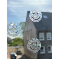 Fensterfolie Suncatcher Smiley von juliawolmerath