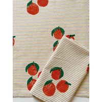 Leinen Servietten. Clementinen Am Streifen. Handblock Gedruckt. Boho Zuhause. Einweihungsgeschenk. Orangen. Mandarinen von juliepeach
