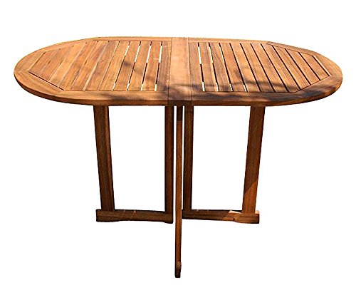 SAM Gartentisch Pablo, Tisch 120x70 cm, Balkontisch klappbar, Akazien-Holz, braun von junado