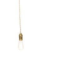 Schlichte Moderne Vintage Bauernhaus Pendelleuchte - Putty Farbiger Draht von junkyardlighting