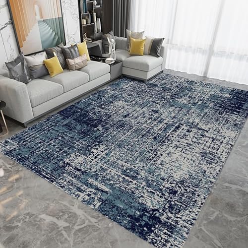 juofbwas Teppich Wohnzimmer Große 160 x 230 cm,Weicher Kurzflor Teppich für Schlafzimmer und Esszimmer,Waschbar und Anti-Rutsch,für Küche und Deko Abstraktes Aquarell Windblau juofbwas Teppich Wohnzimmer Große 160 x 230 cm,Weicher Kurzflor Teppich für Schlafzimmer und Esszimmer,Waschbar und Anti-Rutsch,für Küche und Deko Abstraktes Aquarell Windblau von juofbwas