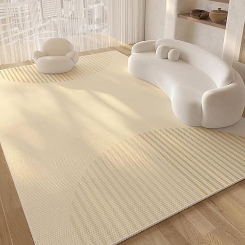 juofbwas Teppich Wohnzimmer Waschbar 150 x 200 cm Schlafzimmer,Waschbarer Kurzflor Teppich,für Badezimmer Küche Esszimmer Moderne Geometrische Linien Braun juofbwas Teppich Wohnzimmer Waschbar 150 x 200 cm Schlafzimmer,Waschbarer Kurzflor Teppich,für Badezimmer Küche Esszimmer Moderne Geometrische Linien Braun von juofbwas