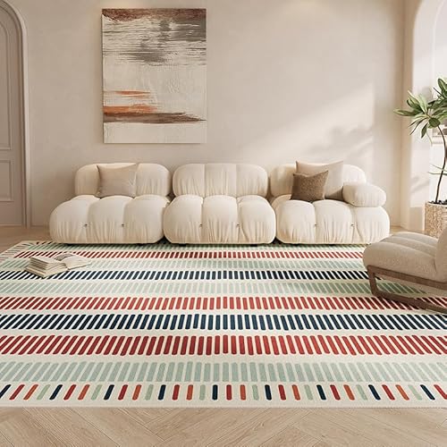 juofbwas Teppich Wohnzimmer Waschbar 80 x 160 cm Anti-Rutsch Weicher Schlafzimmer Bettvorleger,für Küche,Esszimmer und Arbeitszimmer Dekoration Geometrische Abstrakte Linien Blau Grün juofbwas Teppich Wohnzimmer Waschbar 80 x 160 cm Anti-Rutsch Weicher Schlafzimmer Bettvorleger,für Küche,Esszimmer und Arbeitszimmer Dekoration Geometrische Abstrakte Linien Blau Grün von juofbwas