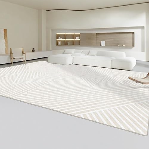 juofbwas Teppich Wohnzimmer Waschbar 80 x 160 cm Anti-Rutsch Weicher Schlafzimmer Bettvorleger,für Küche,Esszimmer und Arbeitszimmer Dekoration Geometrische Beige Linien juofbwas Teppich Wohnzimmer Waschbar 80 x 160 cm Anti-Rutsch Weicher Schlafzimmer Bettvorleger,für Küche,Esszimmer und Arbeitszimmer Dekoration Geometrische Beige Linien von juofbwas