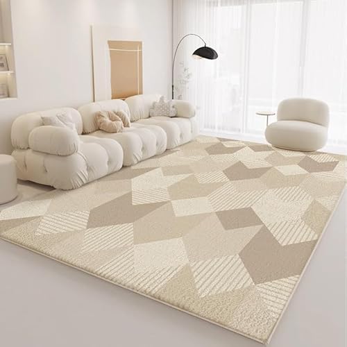 juofbwas Teppich Wohnzimmer Waschbar 80 x 160 cm Anti-Rutsch Weicher Schlafzimmer Bettvorleger,für Küche,Esszimmer und Arbeitszimmer Dekoration Geometrisches Beiges Patchwork juofbwas Teppich Wohnzimmer Waschbar 80 x 160 cm Anti-Rutsch Weicher Schlafzimmer Bettvorleger,für Küche,Esszimmer und Arbeitszimmer Dekoration Geometrisches Beiges Patchwork von juofbwas
