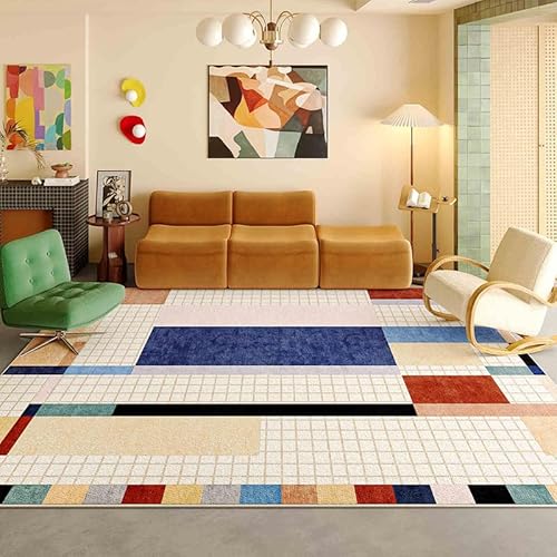 juofbwas Teppich Wohnzimmer Waschbar 80 x 160 cm Anti-Rutsch Weicher Schlafzimmer Bettvorleger,für Küche,Esszimmer und Arbeitszimmer Dekoration Moderne Geometrische Blaue Farbe juofbwas Teppich Wohnzimmer Waschbar 80 x 160 cm Anti-Rutsch Weicher Schlafzimmer Bettvorleger,für Küche,Esszimmer und Arbeitszimmer Dekoration Moderne Geometrische Blaue Farbe von juofbwas