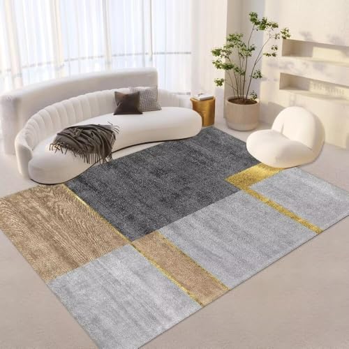 juofbwas Teppich Wohnzimmer Waschbar 80 x 160 cm Anti-Rutsch Weicher Schlafzimmer Bettvorleger,für Küche,Esszimmer und Arbeitszimmer Dekoration Moderne Geometrische Graue näHte juofbwas Teppich Wohnzimmer Waschbar 80 x 160 cm Anti-Rutsch Weicher Schlafzimmer Bettvorleger,für Küche,Esszimmer und Arbeitszimmer Dekoration Moderne Geometrische Graue näHte von juofbwas