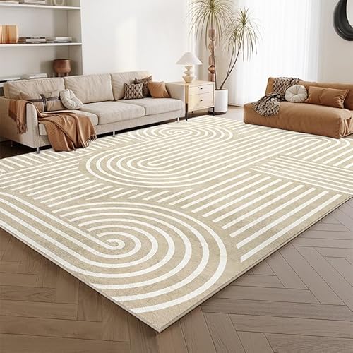 juofbwas Teppich Wohnzimmer Waschbar 80 x 160 cm Anti-Rutsch Weicher Schlafzimmer Bettvorleger,für Küche,Esszimmer und Arbeitszimmer Dekoration Moderne Geometrische Linien Braun juofbwas Teppich Wohnzimmer Waschbar 80 x 160 cm Anti-Rutsch Weicher Schlafzimmer Bettvorleger,für Küche,Esszimmer und Arbeitszimmer Dekoration Moderne Geometrische Linien Braun von juofbwas