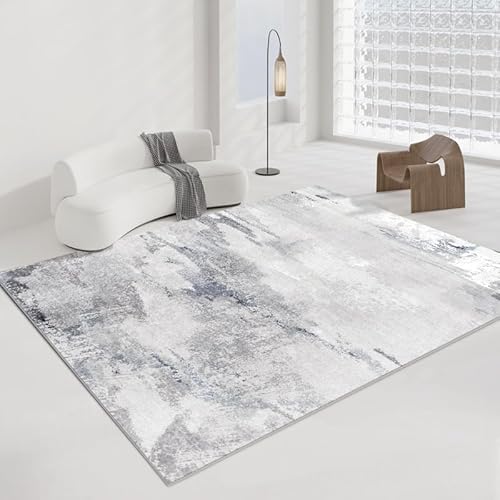 juofbwas Teppich Wohnzimmer Waschbar 80 x 160 cm Anti-Rutsch Weicher Schlafzimmer Bettvorleger,für Küche,Esszimmer und Arbeitszimmer Dekoration Moderne Tinte Graublau juofbwas Teppich Wohnzimmer Waschbar 80 x 160 cm Anti-Rutsch Weicher Schlafzimmer Bettvorleger,für Küche,Esszimmer und Arbeitszimmer Dekoration Moderne Tinte Graublau von juofbwas