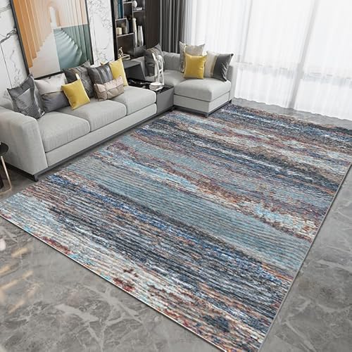 juofbwas Teppich Wohnzimmer Waschbar 80 x 160 cm Anti-Rutsch Weicher Schlafzimmer Bettvorleger,für Küche,Esszimmer und Arbeitszimmer Dekoration Modernes Abstraktes Tintenmuster Blau juofbwas Teppich Wohnzimmer Waschbar 80 x 160 cm Anti-Rutsch Weicher Schlafzimmer Bettvorleger,für Küche,Esszimmer und Arbeitszimmer Dekoration Modernes Abstraktes Tintenmuster Blau von juofbwas