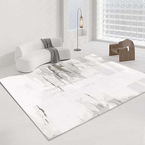 juofbwas Teppich Wohnzimmer Waschbar 80 x 160 cm Anti-Rutsch Weicher Schlafzimmer Bettvorleger,für Küche,Esszimmer und Arbeitszimmer Dekoration Modernes Abstraktes Tintenstilgrau juofbwas Teppich Wohnzimmer Waschbar 80 x 160 cm Anti-Rutsch Weicher Schlafzimmer Bettvorleger,für Küche,Esszimmer und Arbeitszimmer Dekoration Modernes Abstraktes Tintenstilgrau von juofbwas