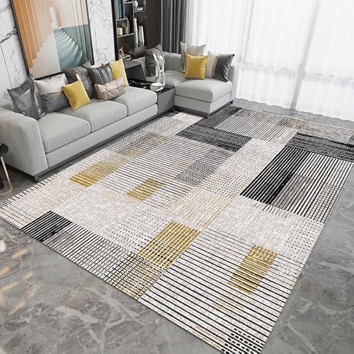 juofbwas Teppich Wohnzimmer Waschbar 80 x 160 cm Anti-Rutsch Weicher Schlafzimmer Bettvorleger,für Küche,Esszimmer und Arbeitszimmer Dekoration Modernes Geometrisches Grau juofbwas Teppich Wohnzimmer Waschbar 80 x 160 cm Anti-Rutsch Weicher Schlafzimmer Bettvorleger,für Küche,Esszimmer und Arbeitszimmer Dekoration Modernes Geometrisches Grau von juofbwas