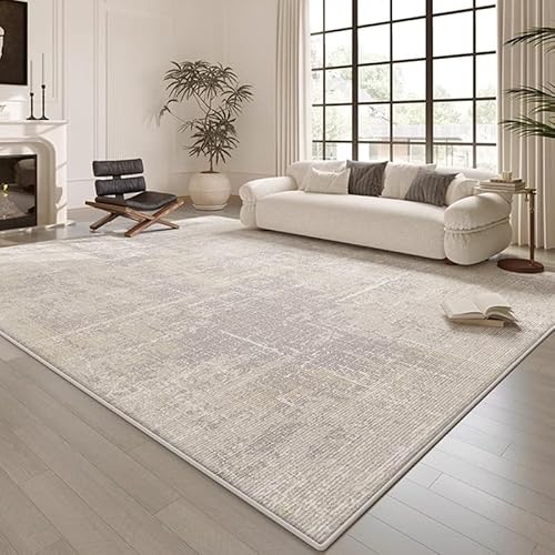juofbwas Teppich Wohnzimmer Waschbar 80 x 160 cm Anti-Rutsch Weicher Schlafzimmer Bettvorleger,für Küche,Esszimmer und Arbeitszimmer Dekoration Modernes Tintenbeige juofbwas Teppich Wohnzimmer Waschbar 80 x 160 cm Anti-Rutsch Weicher Schlafzimmer Bettvorleger,für Küche,Esszimmer und Arbeitszimmer Dekoration Modernes Tintenbeige von juofbwas