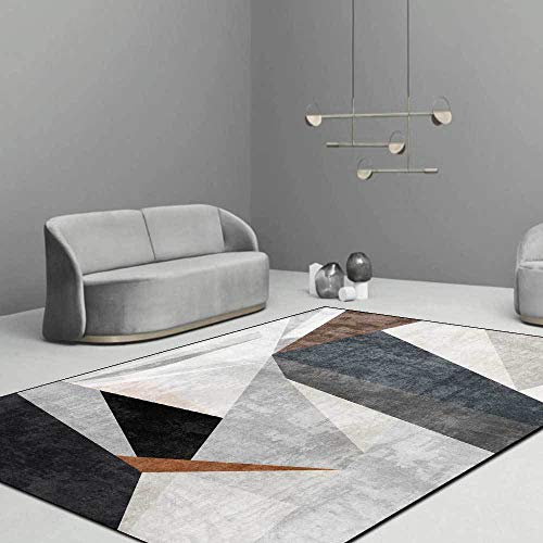 juofbwas Wohnzimmer Waschbarteppich mit Anti-Rutsch Unterseite,für Schlafzimmer,Küche,Jugendzimmer und Esszimmer Marmoriertes Geometrisches Spleißgrau, 150 x 180 cm juofbwas Wohnzimmer Waschbarteppich mit Anti-Rutsch Unterseite,für Schlafzimmer,Küche,Jugendzimmer und Esszimmer Marmoriertes Geometrisches Spleißgrau, 150 x 180 cm von juofbwas