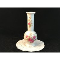 Fern Importation Rose Porzellanvase - Gold Trim, Hergestellt in Japan von just2girlsApickin