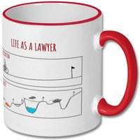 Erwartungen Vs Wirklichkeit Becher Für Anwälte, Geschenk Kaffetassen Geschenke Anwälte Und von justMUGit