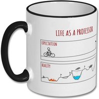 Erwartungen Vs Wirklichkeit Professor Geschenk, Becher, Englisch Neuer Im Ruhestand von justMUGit