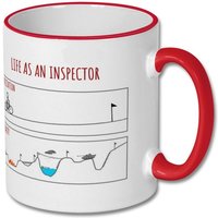 Inspektor Geschenk, Inspektor Becher, Geschenk, Kaffeetasse, Geschenk Für Inspektor, Geschenkidee, Lustiges von justMUGit
