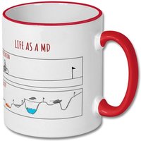 Md Geschenk, Becher, Geschenkidee, Lustiges Geschenk Für Md, Kaffeebecher, Becher von justMUGit