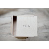 Schiebebox Als Erinnerungsbox Mit Namen Schiebebox Als Erinnerungsbox Mit Namen von jusydesignstudio